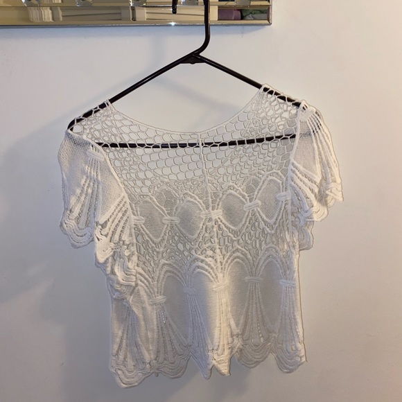 Vintage Crochet shirt - Picture 2 of 3